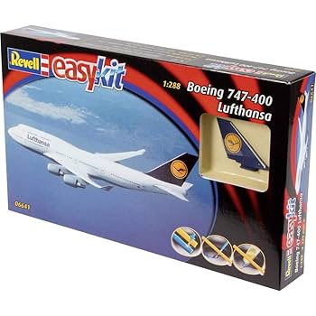 航空機・ヘリコプター Revell Boeing 747-400 Lufthansa Boeing 747-400 Lufthansa Revell 04219